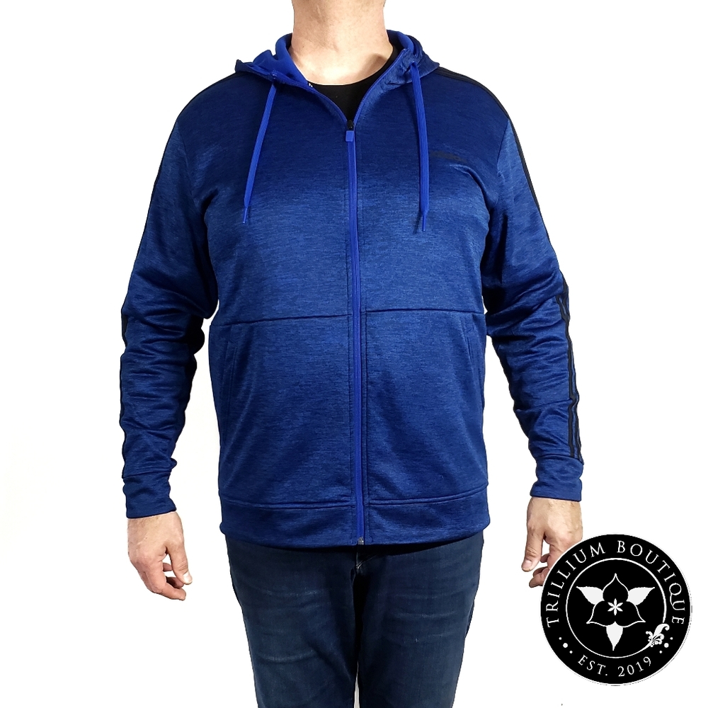 Adidas Men's MTECH Fleece Hoodie Sweatshirt L, XXL NWT